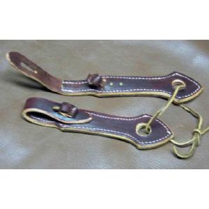 Rolled Button Style Quick-Change Slobber Straps Image