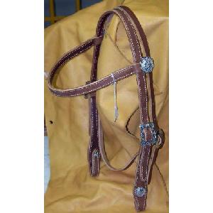 Browband Style Headstall w/ Jeremiah Watt Hardware Image