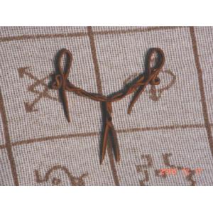 Latigo Bleed Knot/Rolled Button Curb/Keeper Image