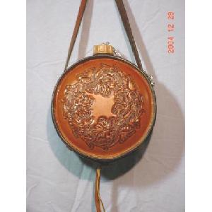 2 QT. LEATHER COVERED CANTEEN Image